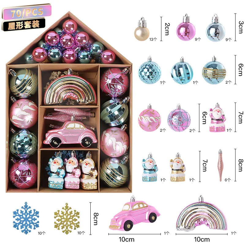 New Cross-Border Christmas Ornament Set for Trees