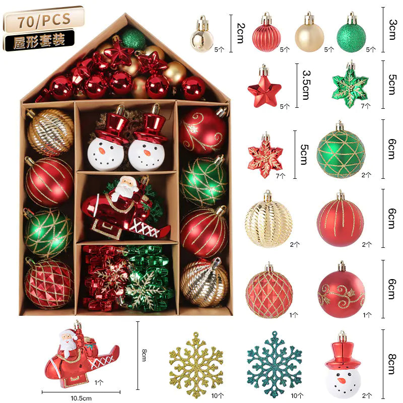 New Cross-Border Christmas Ornament Set for Trees