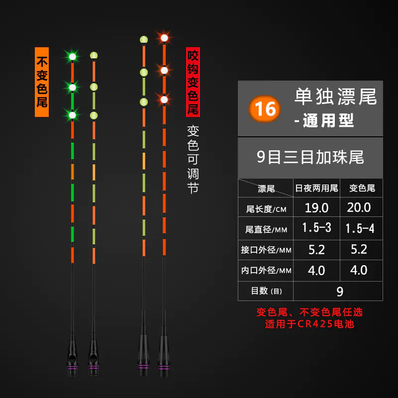 Electronic Color-Changing Night Fishing Float Accessories