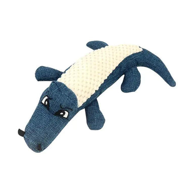 Bite Resistant Crocodile Plush Toy for Dogs