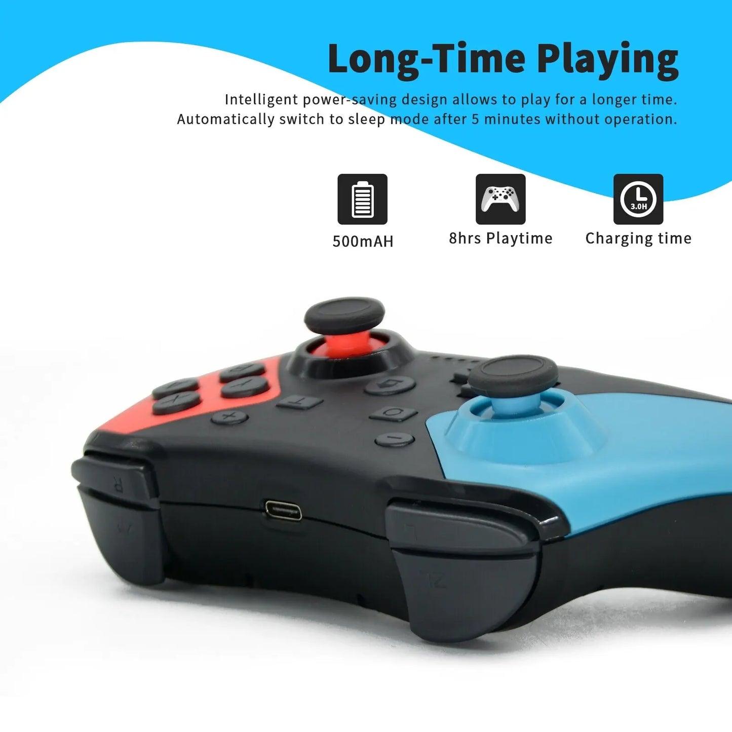 Wireless Pro Controller For Nintendo Switch Gamepad Joypad Joystick Remote Gift