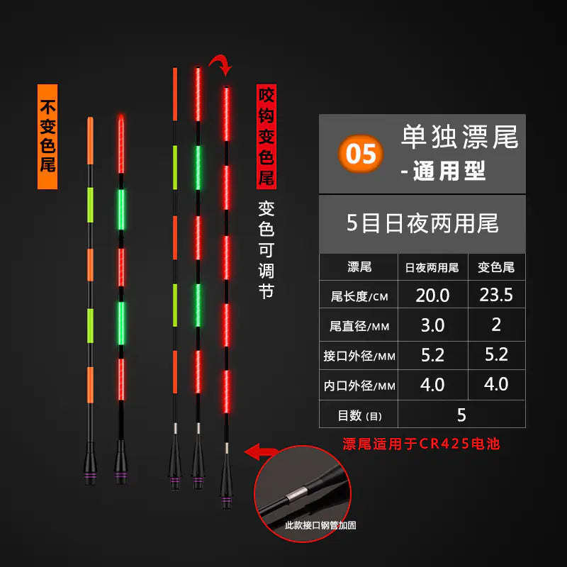 Electronic Color-Changing Night Fishing Float Accessories