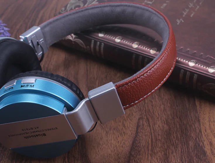 Wireless Bluetooth Headphones with Stereo Sound