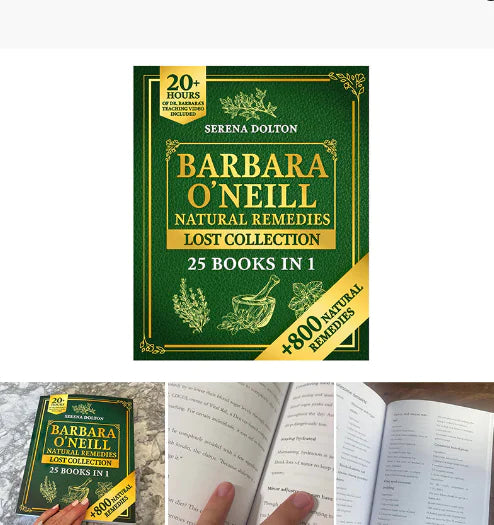 Barbara O'Neill Natural Remedies Collection Book (One)