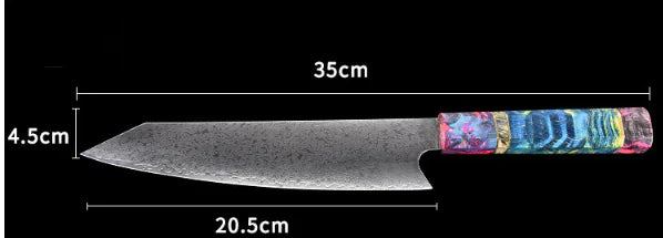 Chef's Knife and Steel Cutlery Set