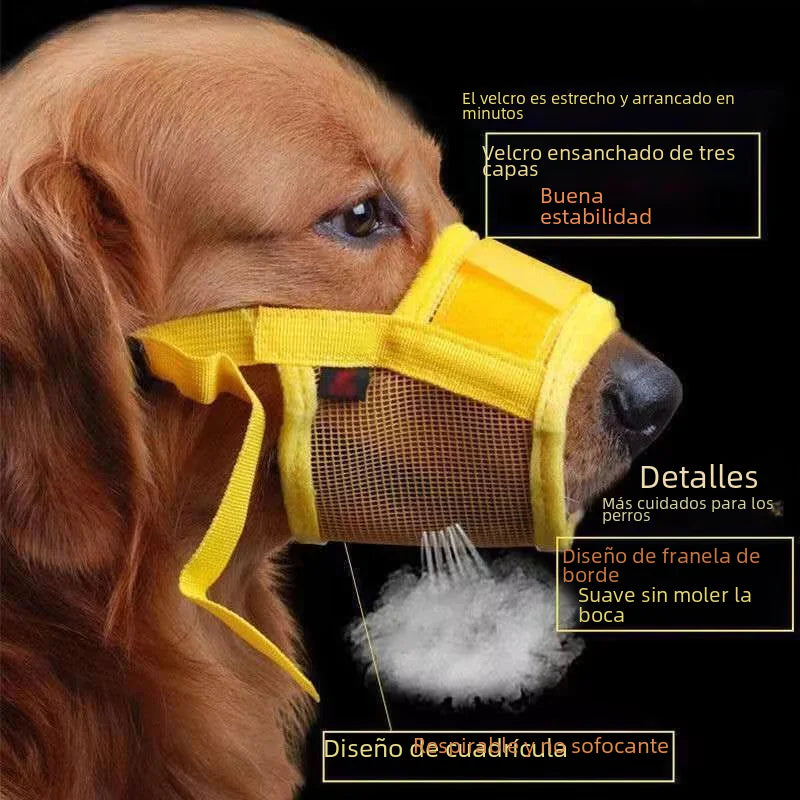 Dog Muzzle for Bark Control and Drinking - Medium Dogs