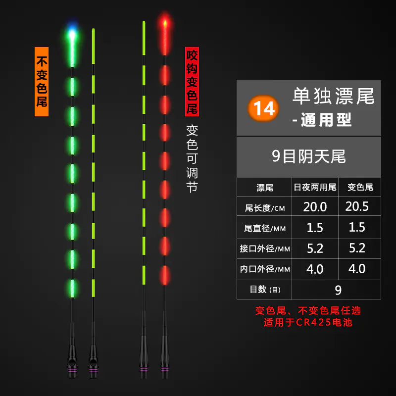 Electronic Color-Changing Night Fishing Float Accessories