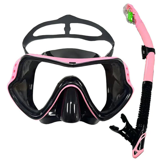 Snorkeling Mask and Snorkel Set for Men and Women