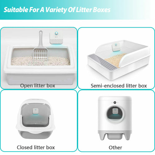 Smart Cat Odor Purifier for Cat Litter Box Deodorizer/Dog Air Cleaner