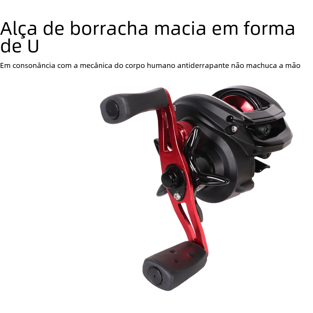 Lightweight Fishing Reel with Turbo Brake System