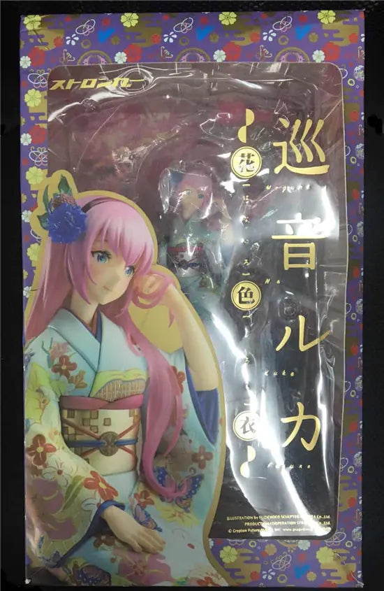 Hatsune Miku & Luka Figure Model in Floral Kimono