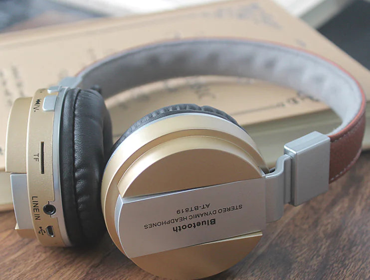 Wireless Bluetooth Headphones with Stereo Sound