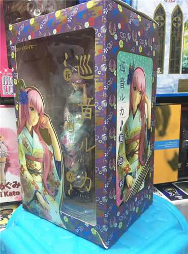 Hatsune Miku & Luka Figure Model in Floral Kimono