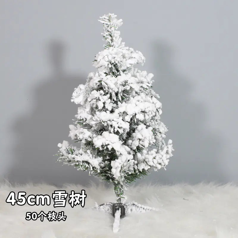 High-Quality White Artificial Snow Christmas Tree