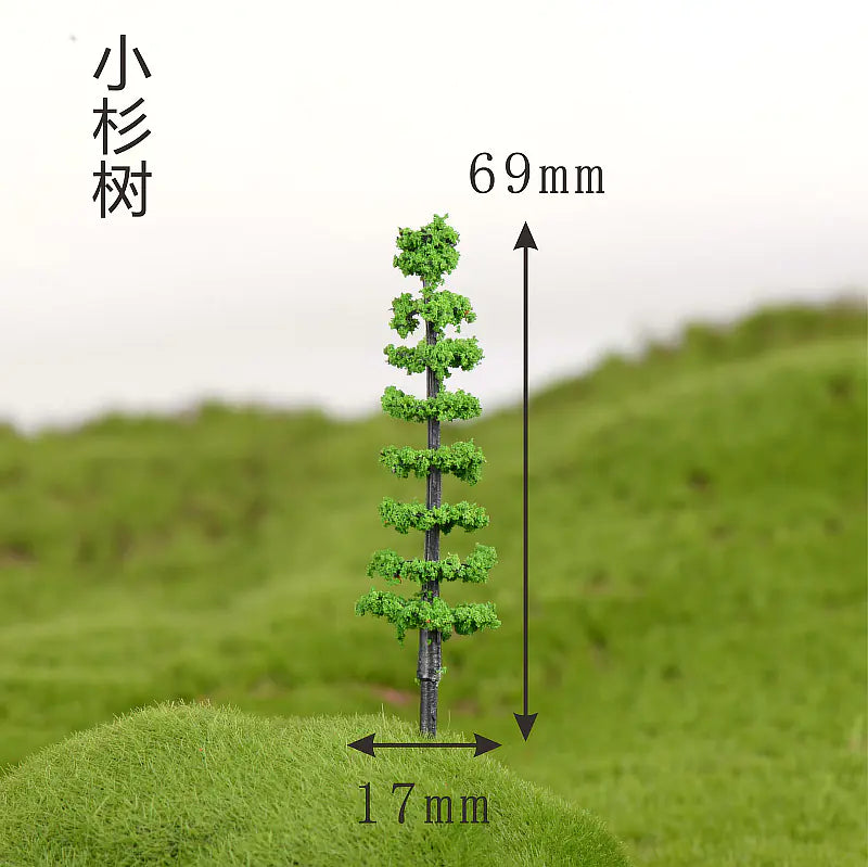 Miniature Cherry Blossom Tree - Creative Plastic Decor