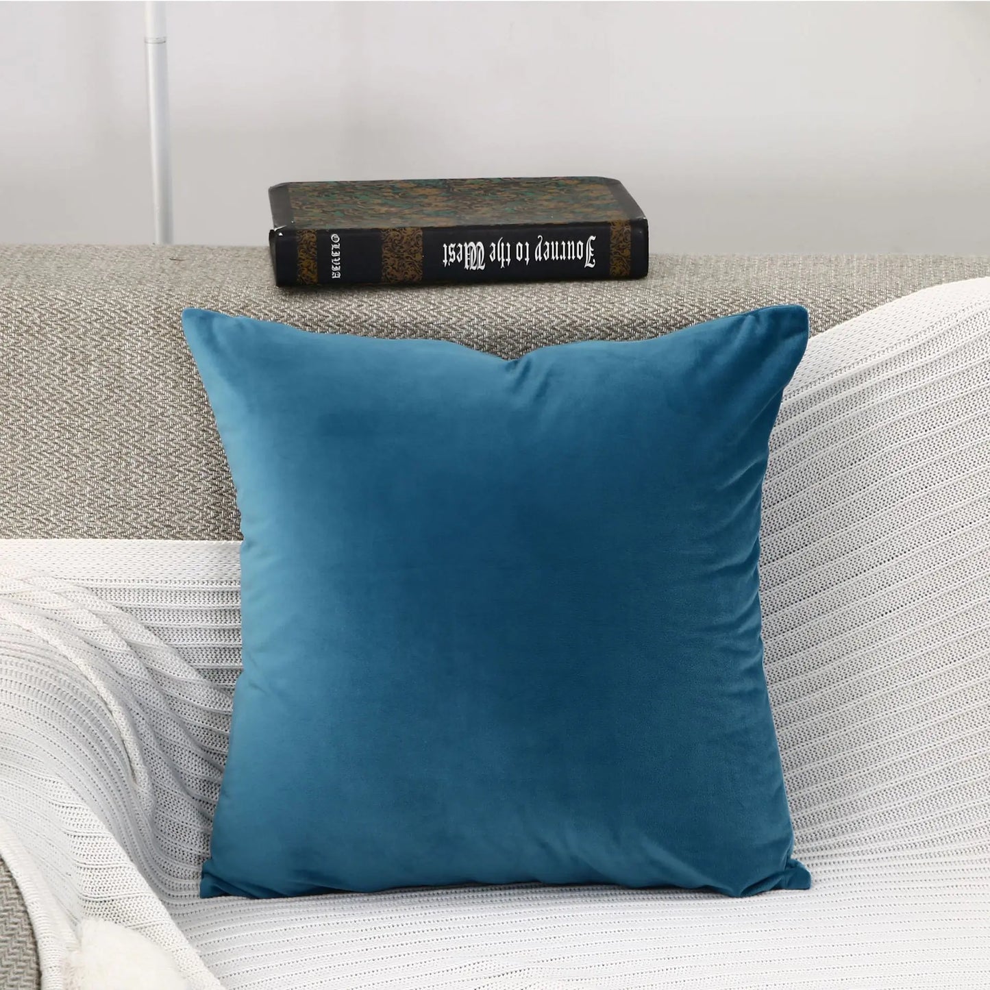 Super Soft Velvet Sofa Cushion for Kids' Room Decor