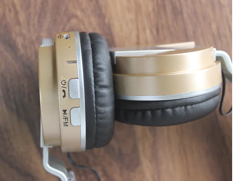 Wireless Bluetooth Headphones with Stereo Sound