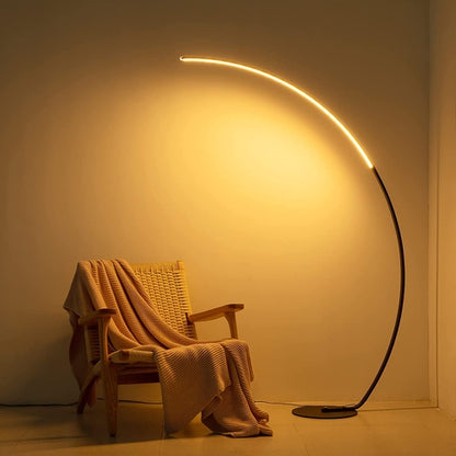 RGBW Multi-Color Modern Curve Floor Lamp | New Version