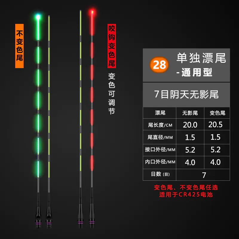 Electronic Color-Changing Night Fishing Float Accessories