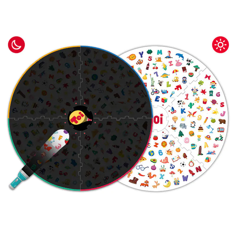 Toy Flashlight Treasure Hunt Game for Kids