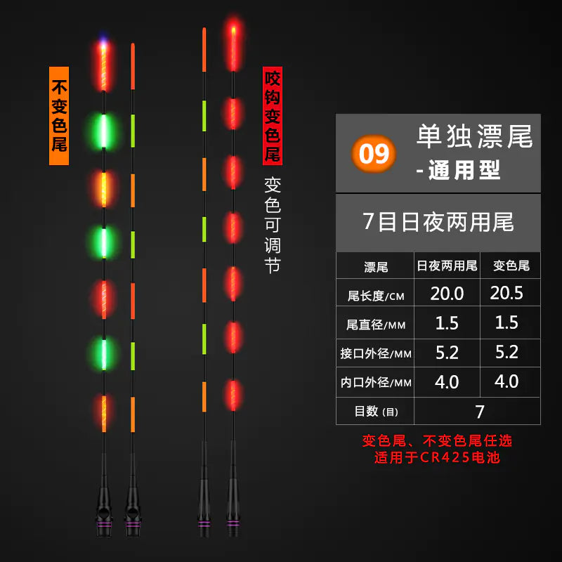 Electronic Color-Changing Night Fishing Float Accessories