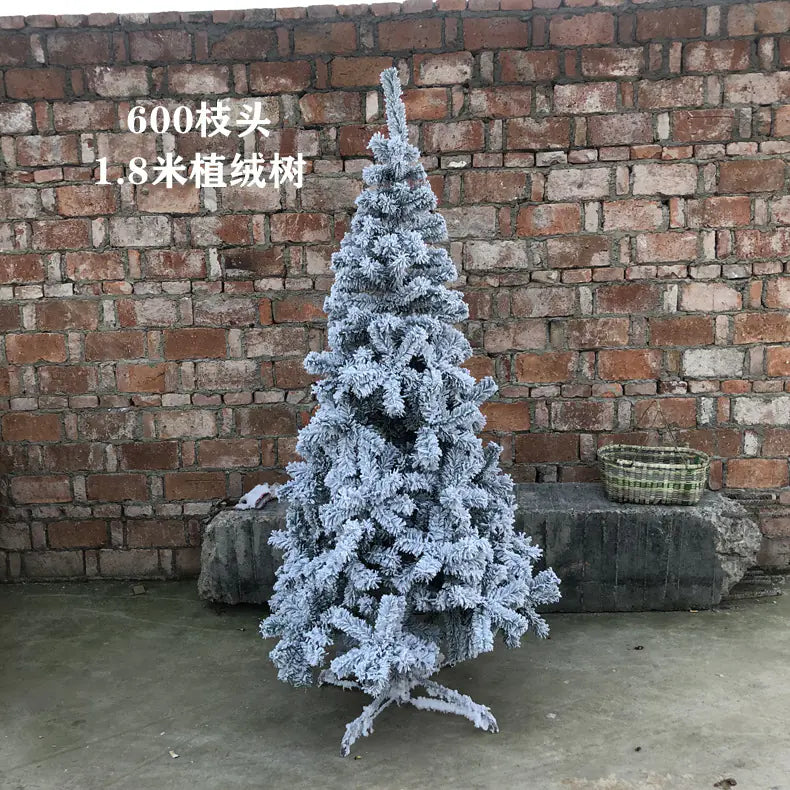 High-Quality White Artificial Snow Christmas Tree