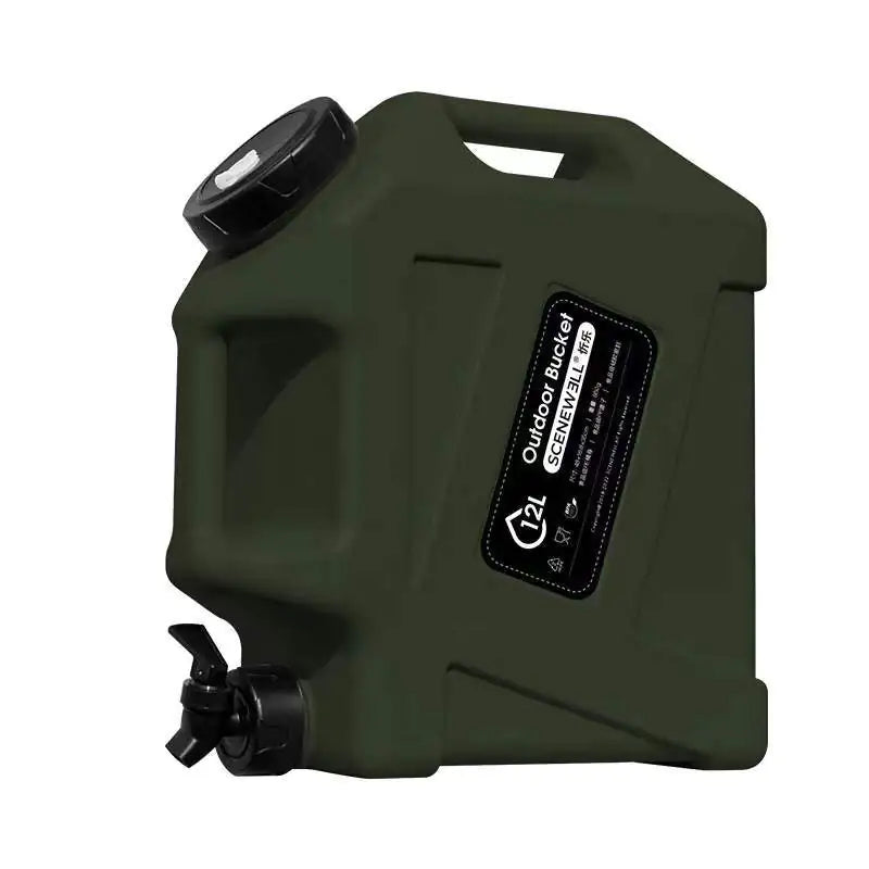 Portable Large Capacity Camping Water Tank with Tap