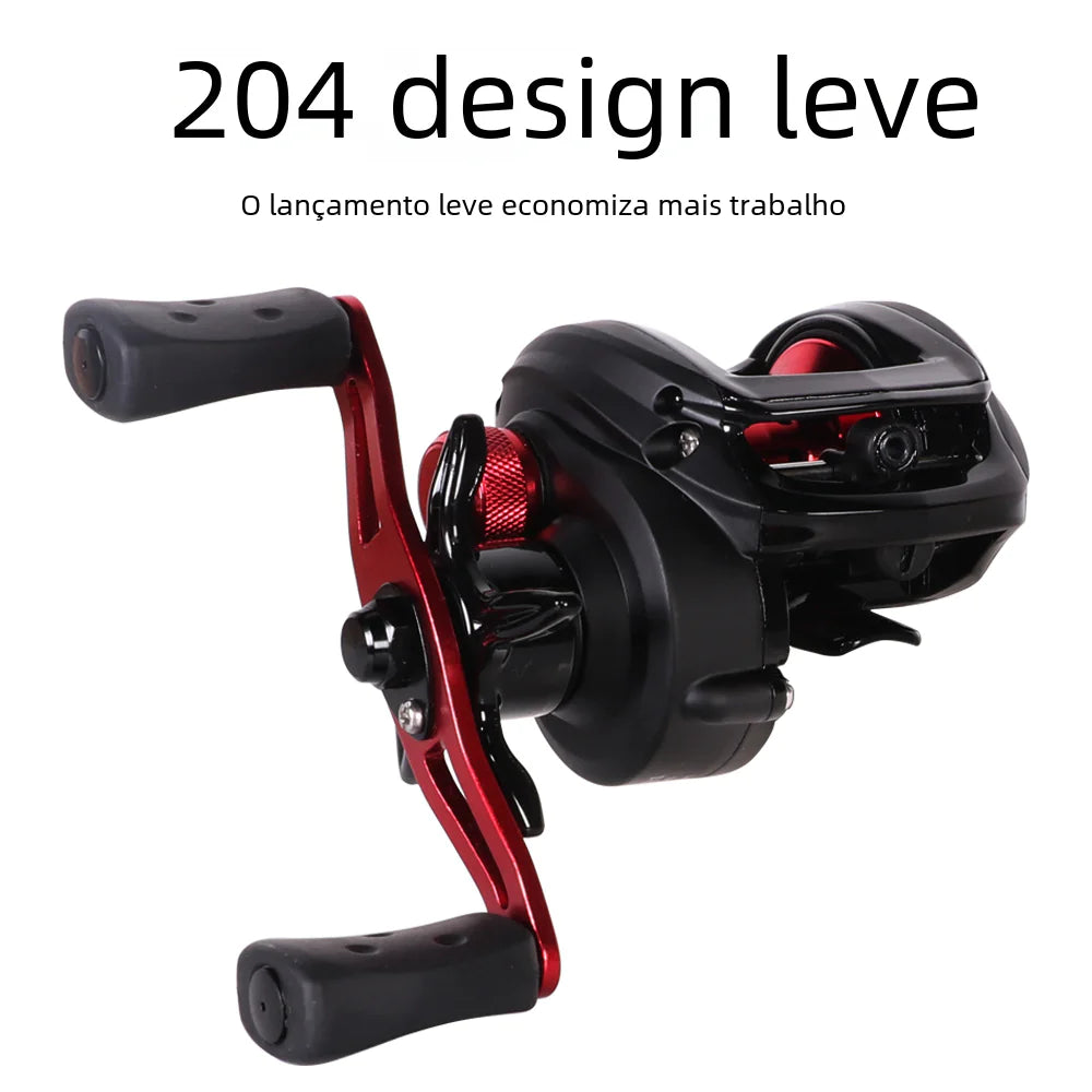 Lightweight Fishing Reel with Turbo Brake System