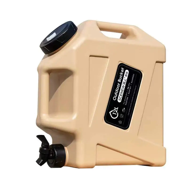 Portable Large Capacity Camping Water Tank with Tap