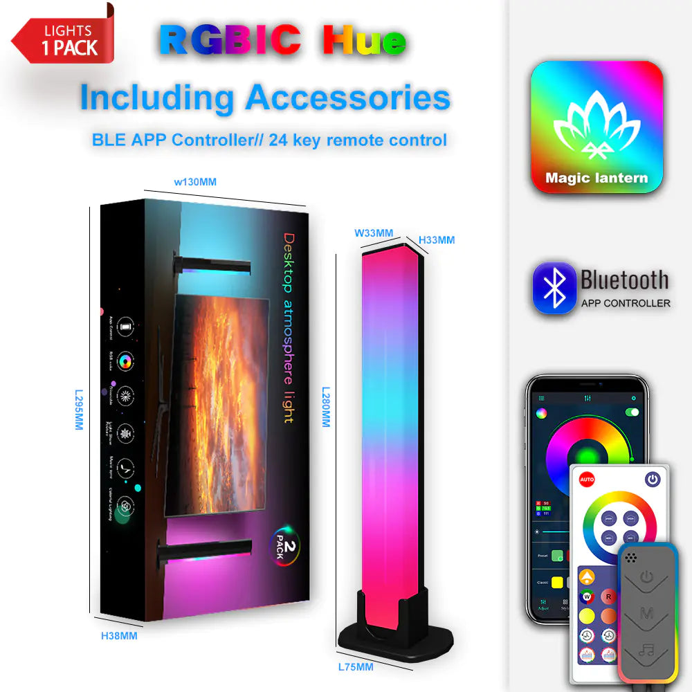 WiFi Music LED Atmosphere Light for Gaming Setup