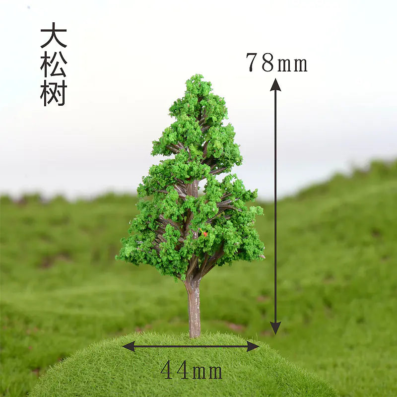 Miniature Cherry Blossom Tree - Creative Plastic Decor