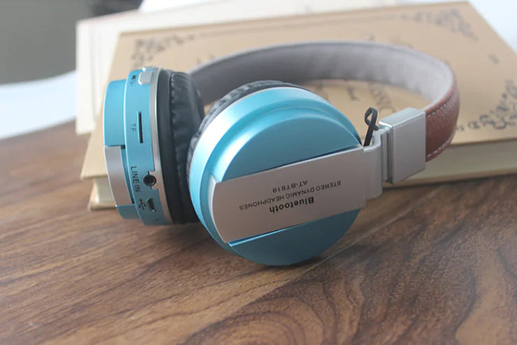 Wireless Bluetooth Headphones with Stereo Sound