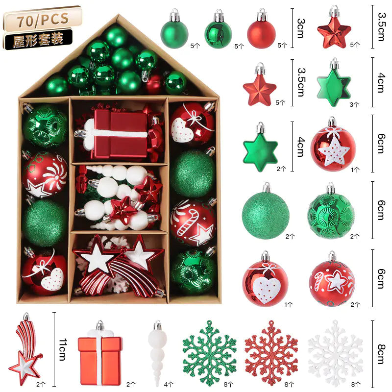 New Cross-Border Christmas Ornament Set for Trees