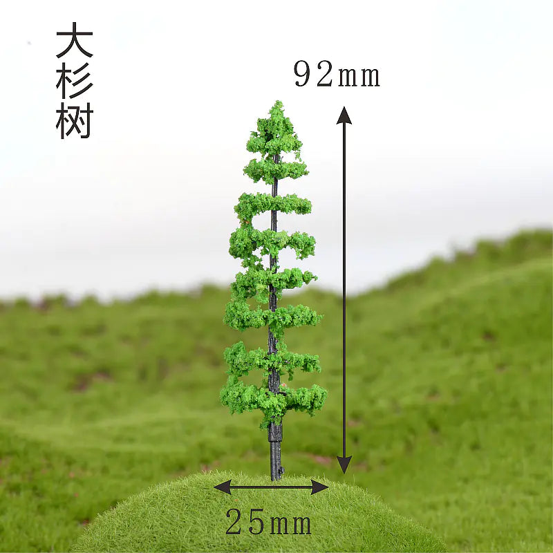 Miniature Cherry Blossom Tree - Creative Plastic Decor
