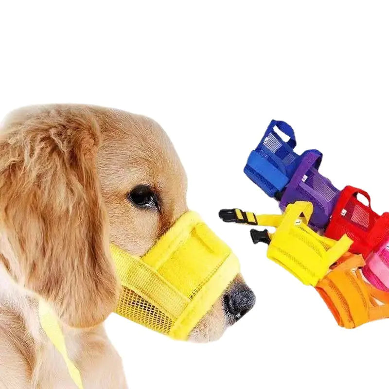 Dog Muzzle for Bark Control and Drinking - Medium Dogs