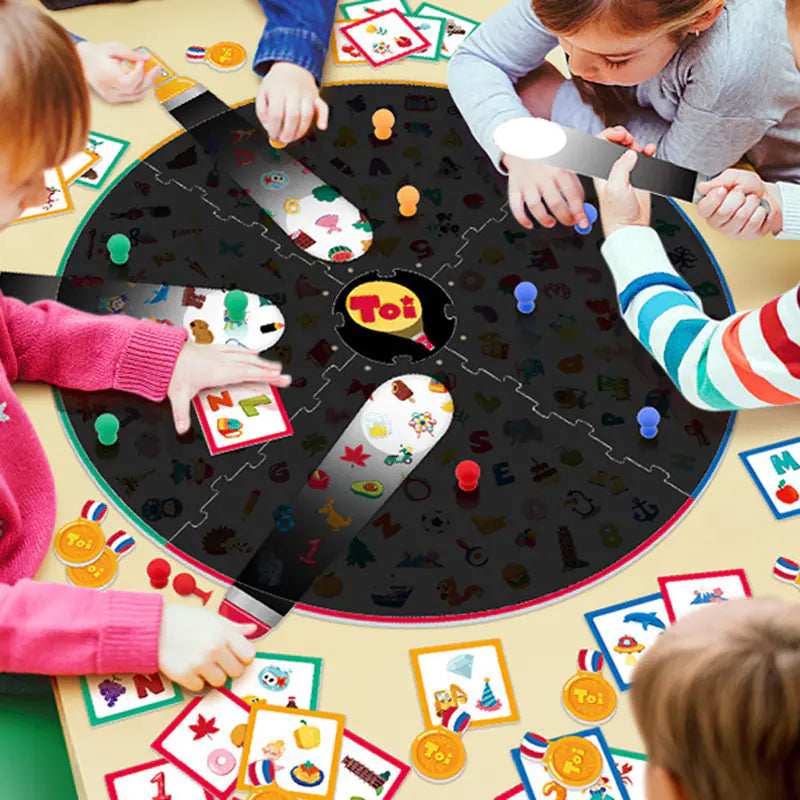 Toy Flashlight Treasure Hunt Game for Kids