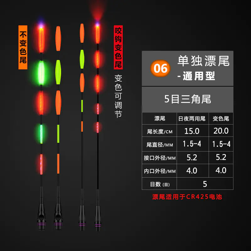 Electronic Color-Changing Night Fishing Float Accessories