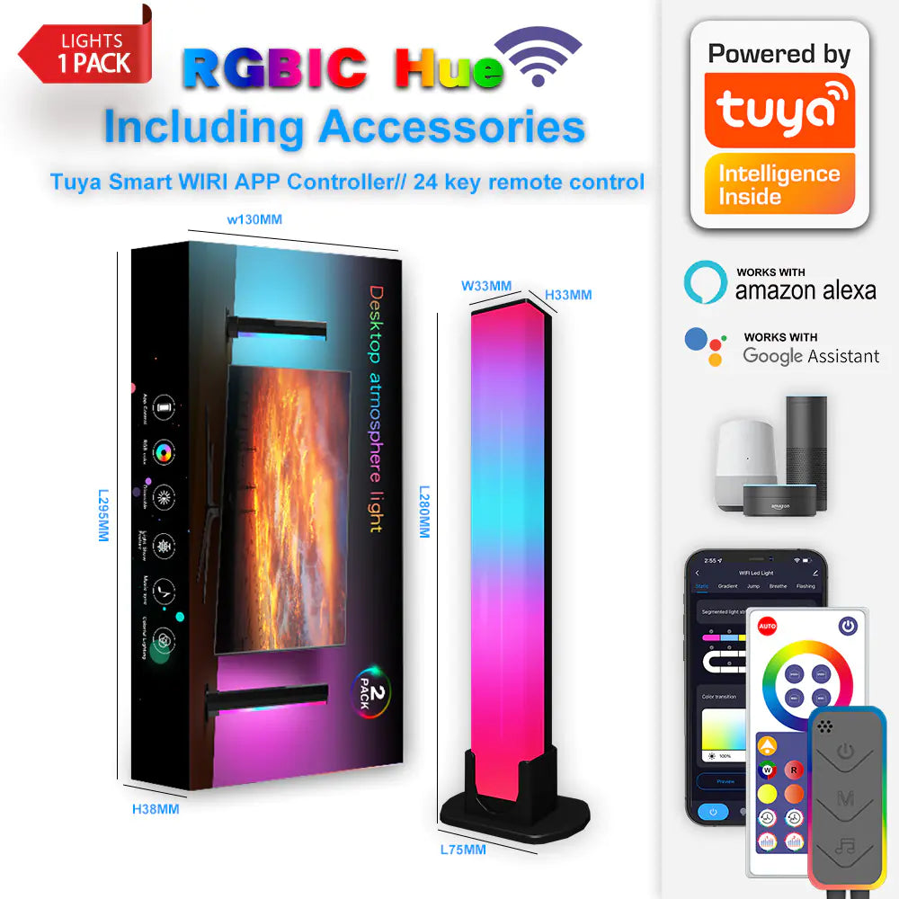 WiFi Music LED Atmosphere Light for Gaming Setup