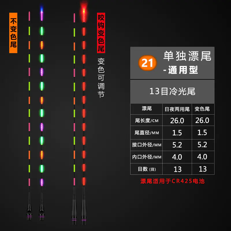 Electronic Color-Changing Night Fishing Float Accessories